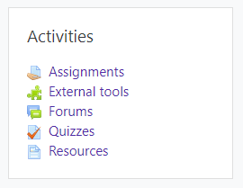 Activities
